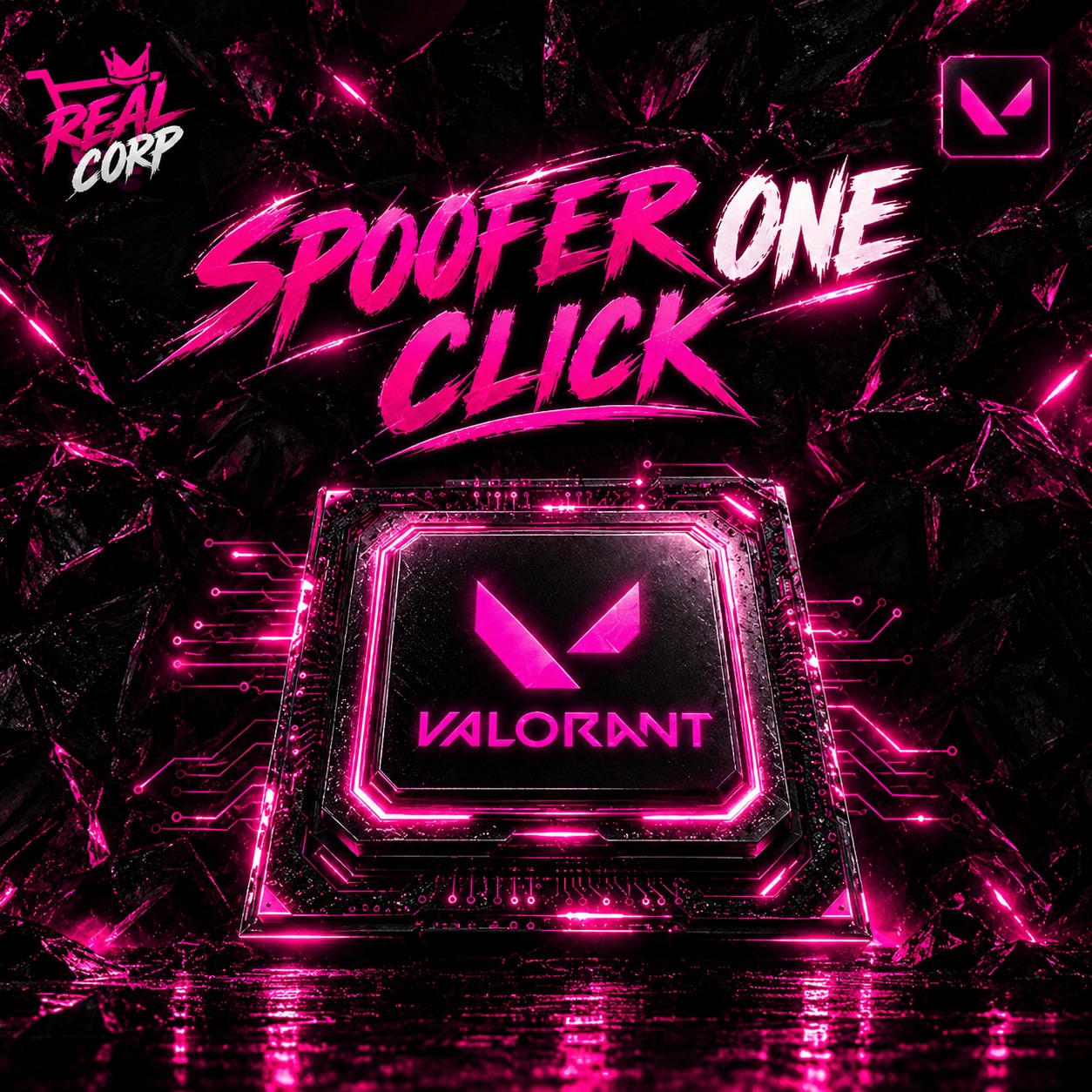 Valorant Spoofer 1 Click — remove banimento HWID